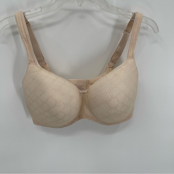 Soma Women Stunning Support Geo Lace Balconette Bra size 38DDD Beige Underwire - Picture 9 of 9